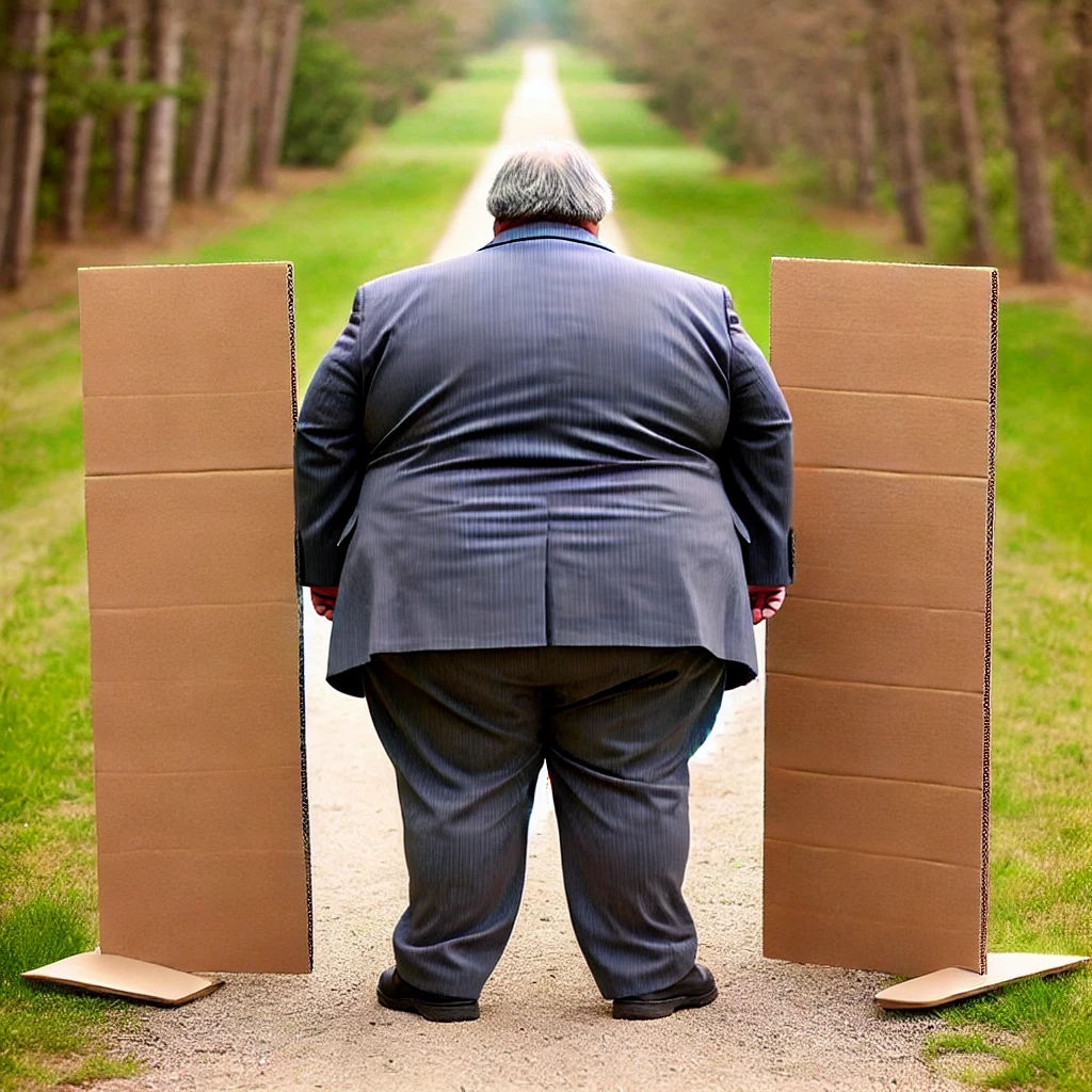 Obstacle insurmontable du politicien... 