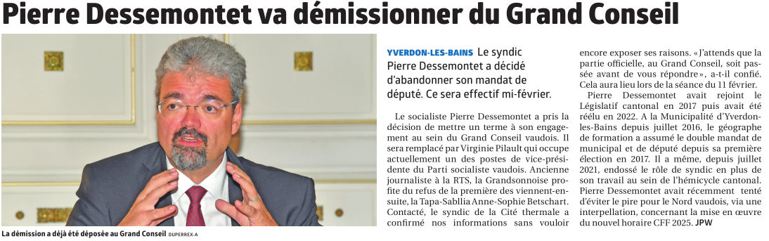 Une démission surprise qui ne devait pas fuiter si tôt.