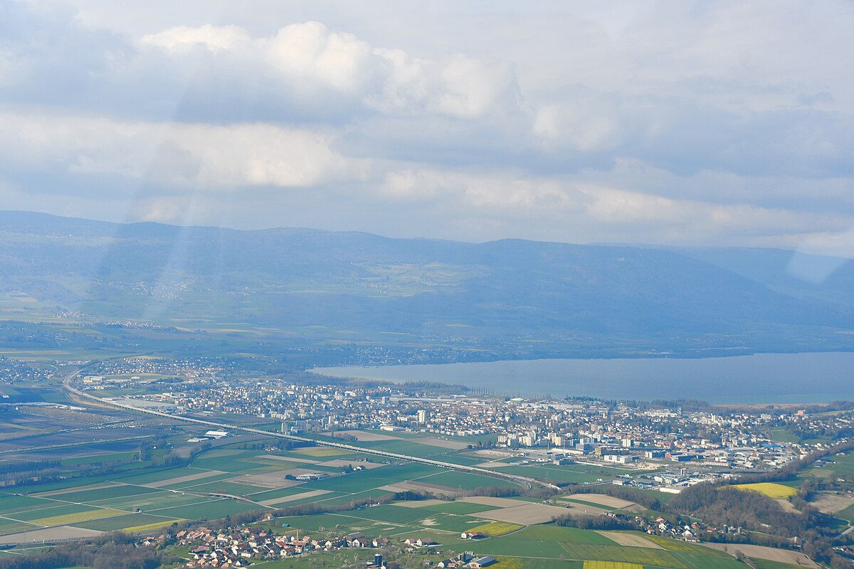 Yverdon, une ville au milieu de la campagne 